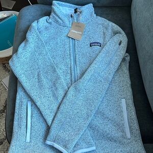 Patagonia Light Blue Heathered Jacket